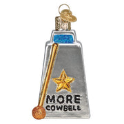 Old World Christmas Cowbell Ornament