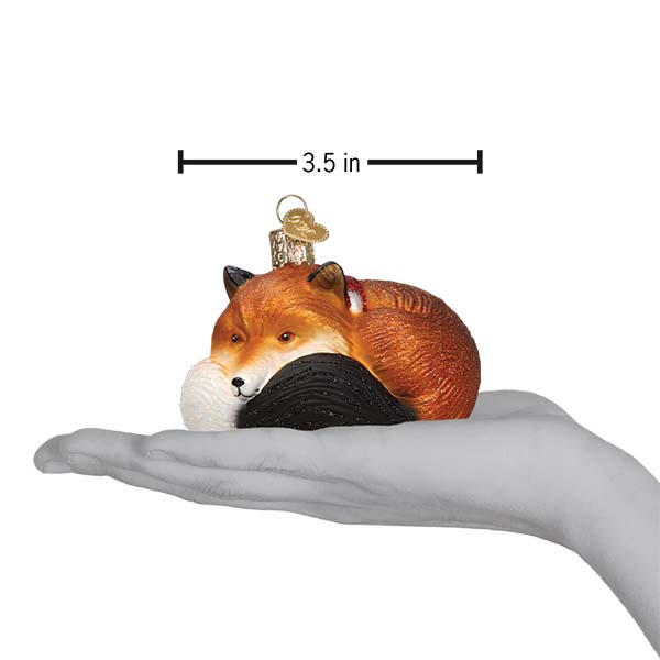 Old World Christmas Cozy Fox Ornament