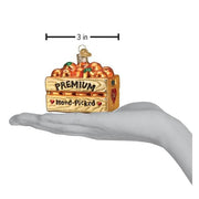 Old World Christmas Crate Of Oranges Ornament