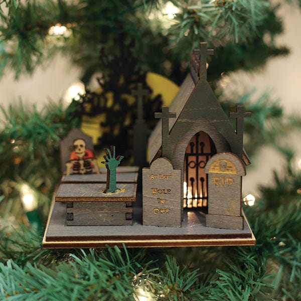 Old World Christmas Creepy Cemetery