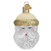 Old World Christmas Crystal Santa Ornament