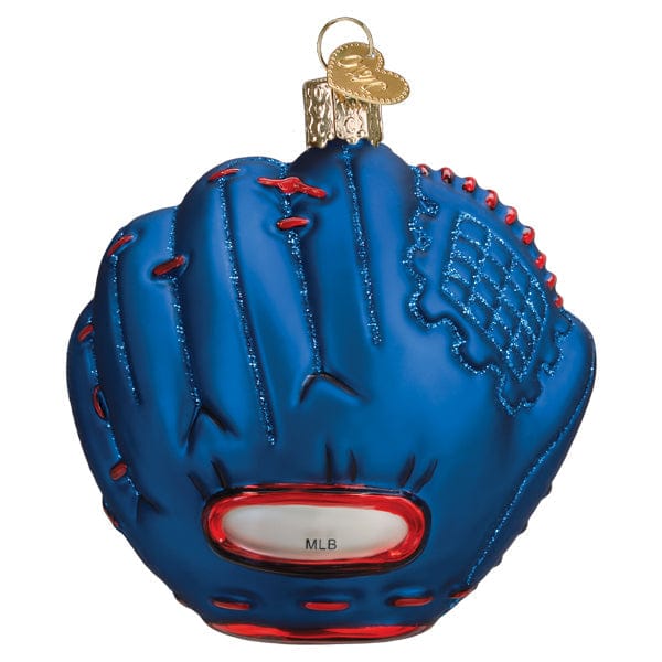Old World Christmas Cubs Baseball Mitt Ornament