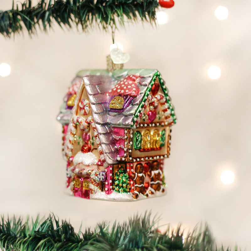 Old World Christmas Cupcake Cottage Ornament