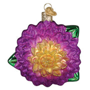 Old World Christmas Dahlia Ornament