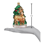 Old World Christmas Deer Family Ornament