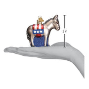 Old World Christmas Democratic Donkey