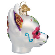 Old World Christmas Dia De Los Muertos Dog Ornament