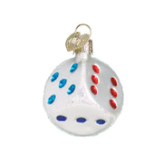 Old World Christmas Dice Ornament