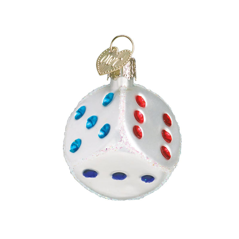 Old World Christmas Dice Ornament