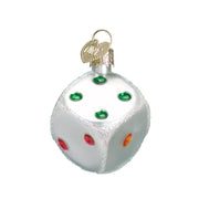 Old World Christmas Dice Ornament