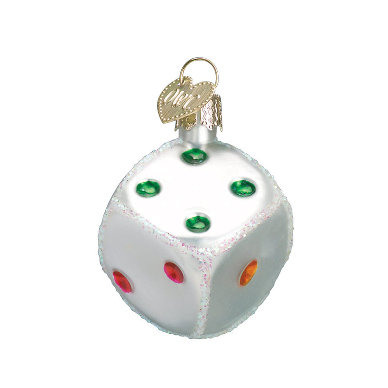 Old World Christmas Dice Ornament