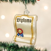 Old World Christmas Diploma Ornament