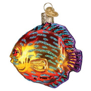 Old World Christmas Discus Fish Ornament