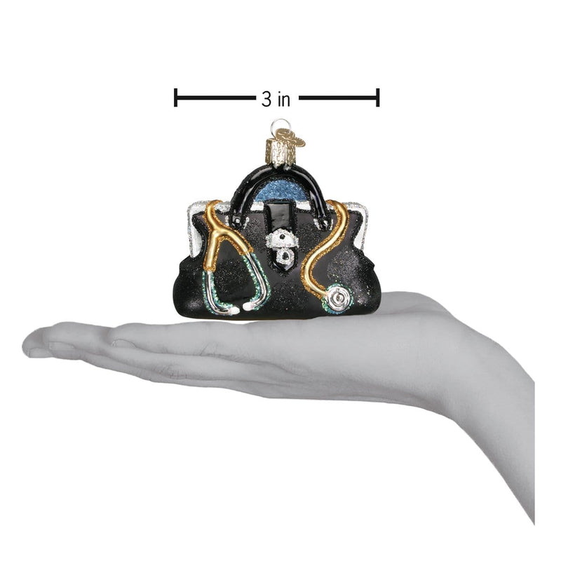 Old World Christmas Doctor's Bag Ornament