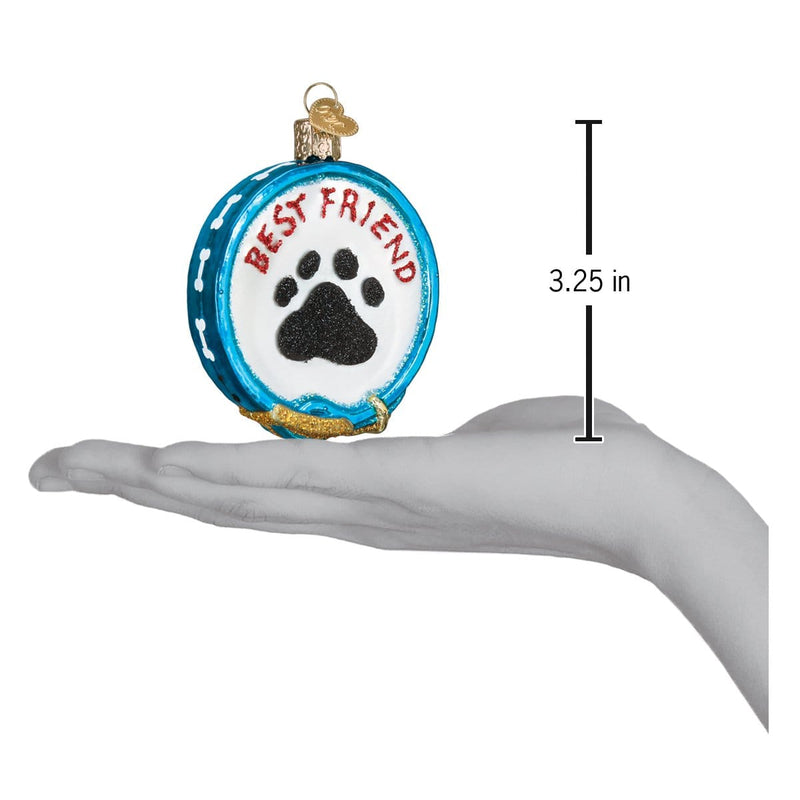 Old World Christmas Dog Collar Ornament