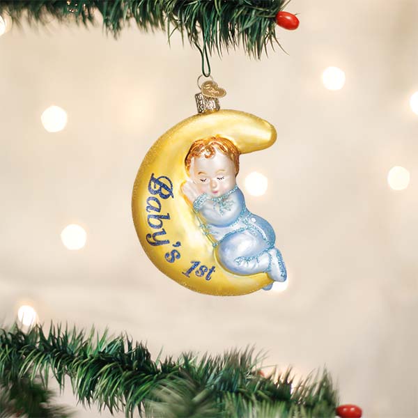 Old World Christmas Dreamtime Boy Ornament