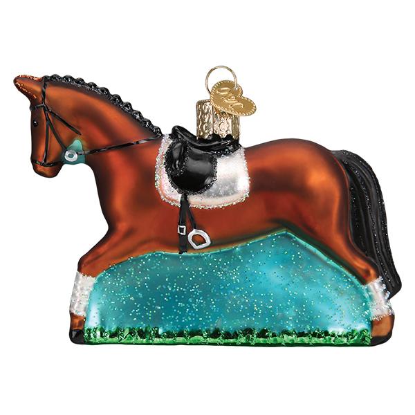 Old World Christmas Dressage Horse Ornament