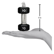 Old World Christmas Dumbbell Ornament