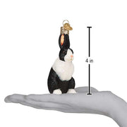 Old World Christmas Dutch Rabbit Ornament