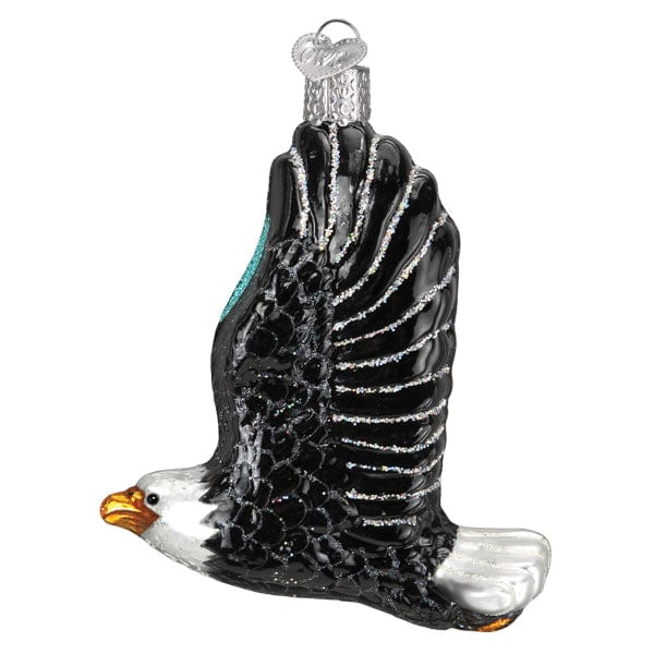 Old World Christmas Eagle In Flight Ornament