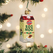 Old World Christmas Eggnog Carton Ornament