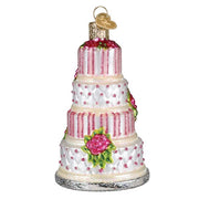 Old World Christmas Elegant Wedding Cake Ornament