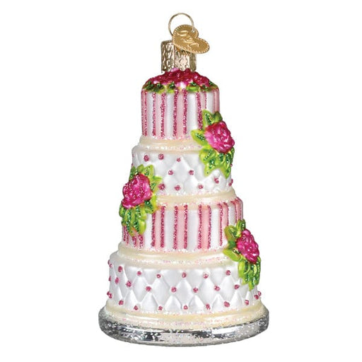 Old World Christmas Elegant Wedding Cake Ornament