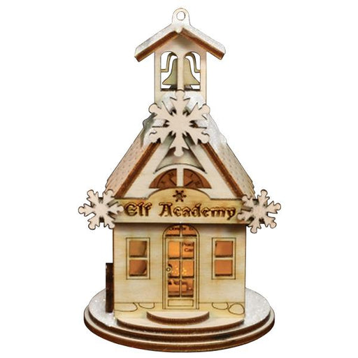 Old World Christmas Elf Academy Schoolhouse