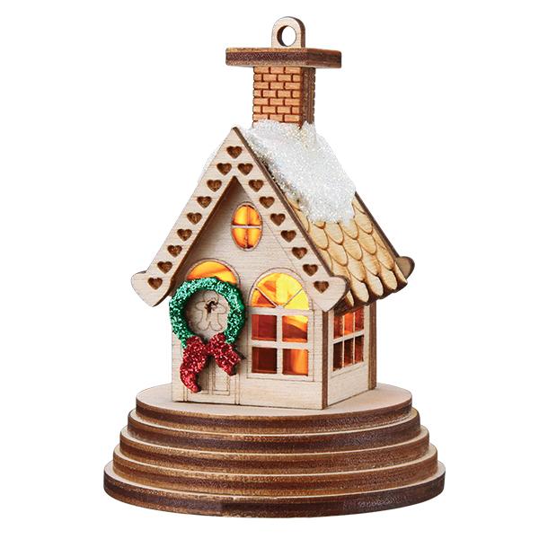 Old World Christmas Elf Cottage (Illuminated)