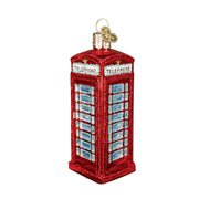 Old World Christmas English Phonebooth
