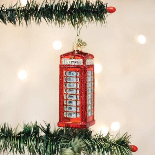 Old World Christmas English Phonebooth