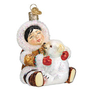 Old World Christmas Eskimo Giggles Ornament