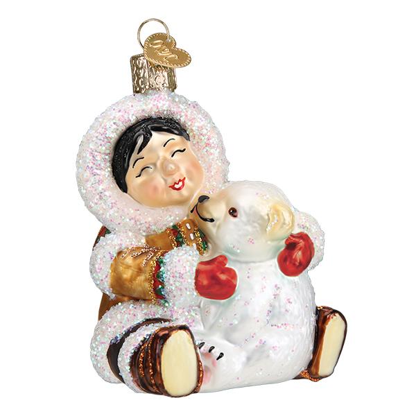 Old World Christmas Eskimo Giggles Ornament