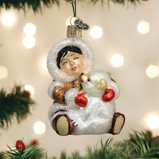 Old World Christmas Eskimo Giggles Ornament