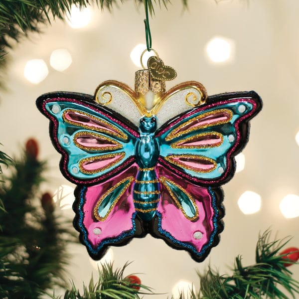 Old World Christmas Fanciful Butterfly Ornament