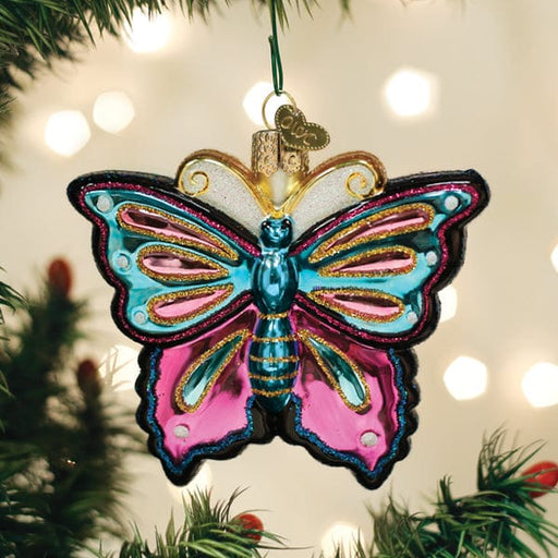 Old World Christmas Fanciful Butterfly Ornament