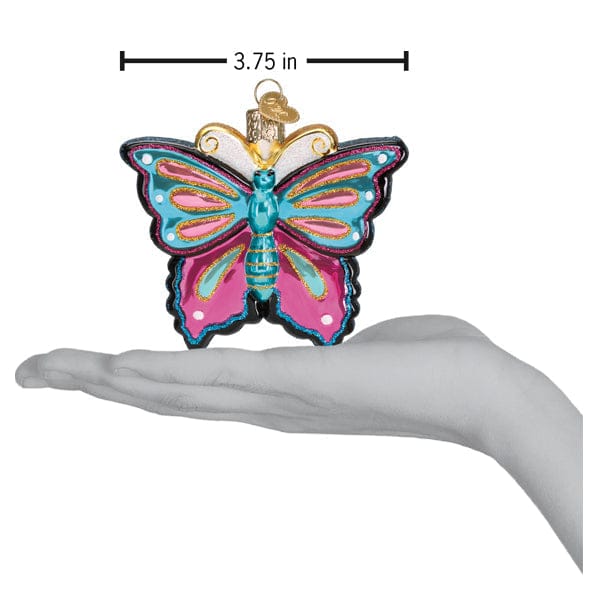 Old World Christmas Fanciful Butterfly Ornament