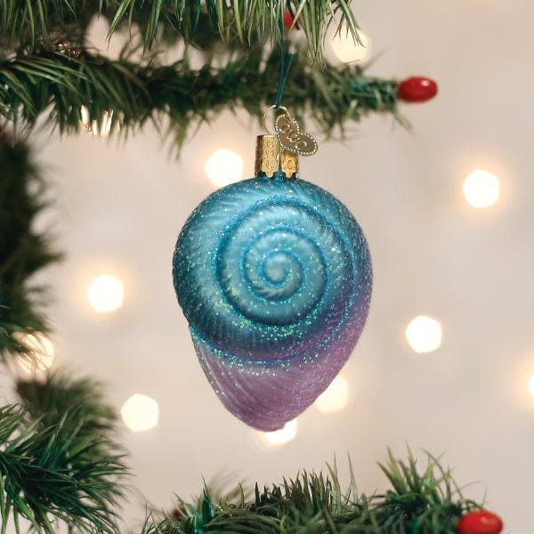 Old World Christmas Fanciful Spiral Shell Ornament