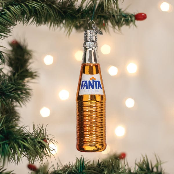 Old World Christmas Fanta® Bottle Ornament