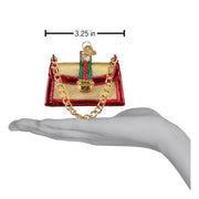 Old World Christmas Fashion Purse Ornament