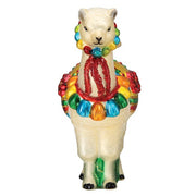 Old World Christmas Festive Alpaca Ornament