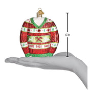 Old World Christmas Festive Christmas Sweater