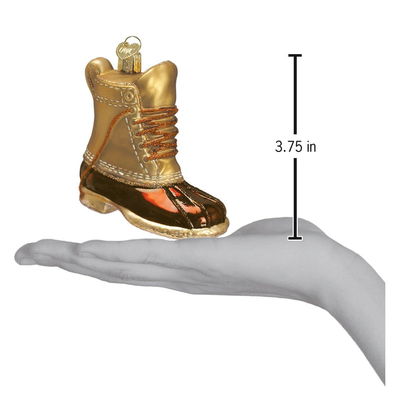 Old World Christmas Field Boot Ornament