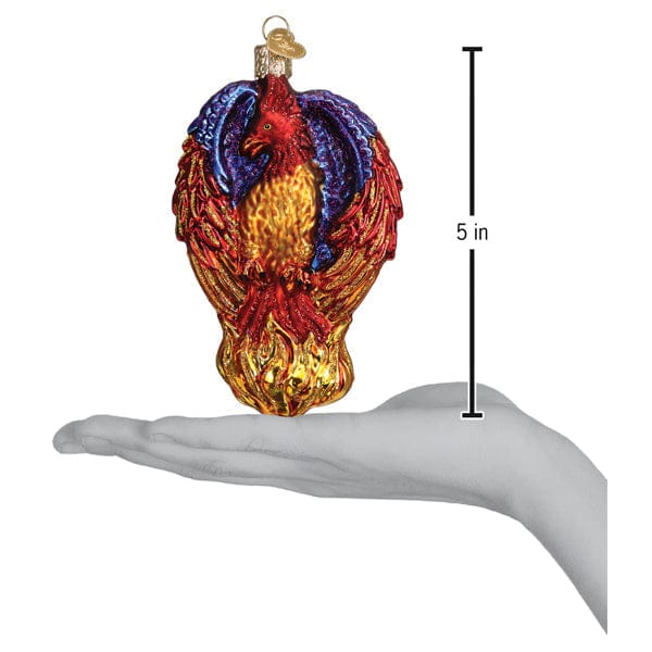 Old World Christmas Fiery Phoenix Ornament