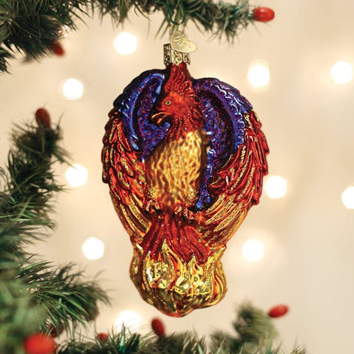 Old World Christmas Fiery Phoenix Ornament
