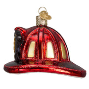 Old World Christmas Fireman's Helmet Ornament