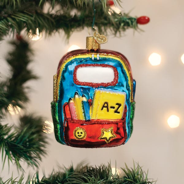 Old World Christmas First Day Of School Ornament