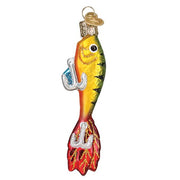 Old World Christmas Fishing Lure Ornament