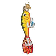 Old World Christmas Fishing Lure Ornament