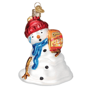 Old World Christmas Flamin' Hot Cheetos Snowman Ornament